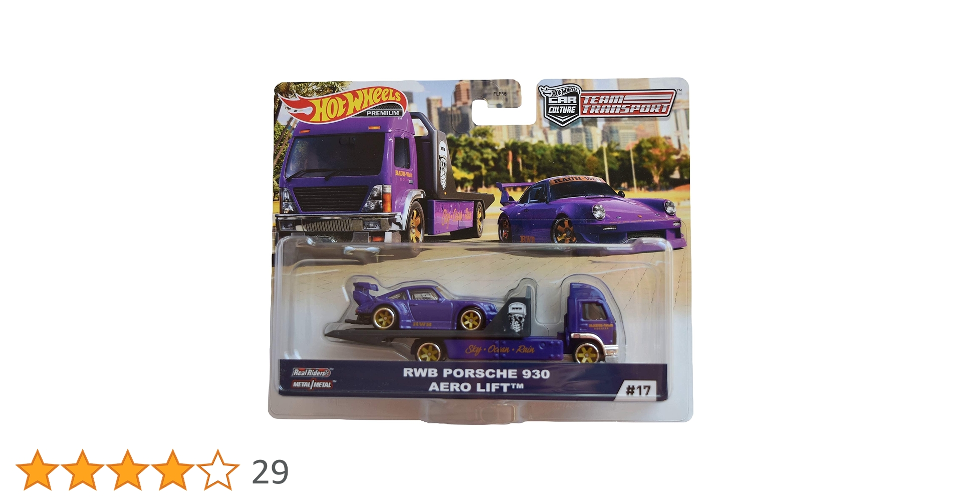 ミニカー RWB Porsche 930 Aero Lift #17 Hot Wheels Premium Team Transport 17 RWB PORSCHE 930 AERO